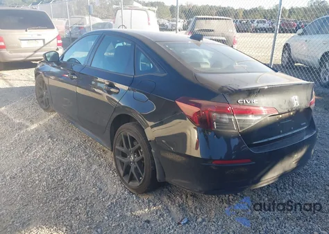 2025 Honda Civic Hybrid Sport/Sport Touring z USA, uszkodzony, nr VIN 2HGFE4F82SH301062